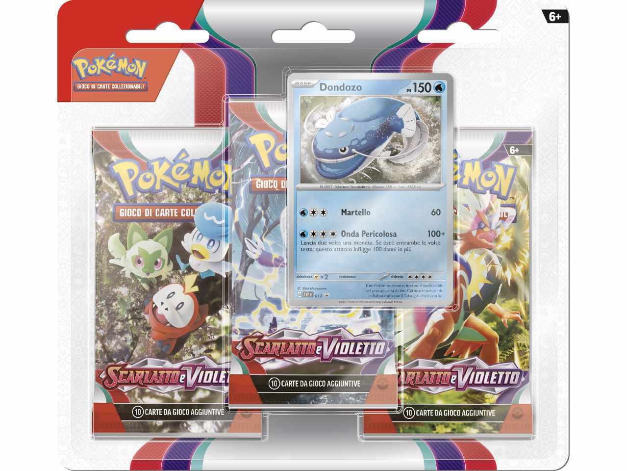 Carte Pokémon Blister Scarlatto e Violetto - Arcanine/Dondozo - Game Vision