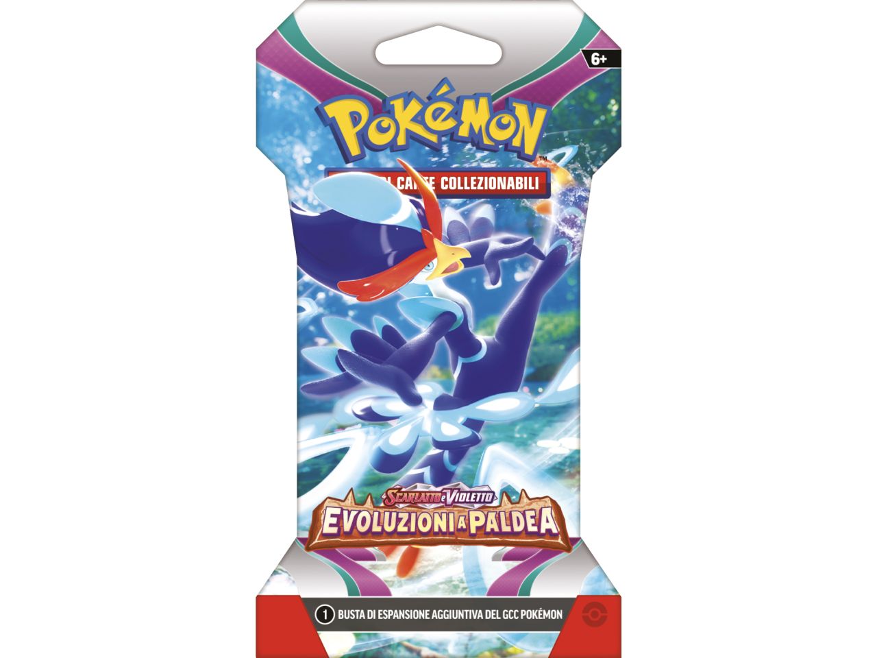 Bustina in Cartone Carte Pokémon Scarlatto e Violetto Evoluzioni a Paldea - Game Vision