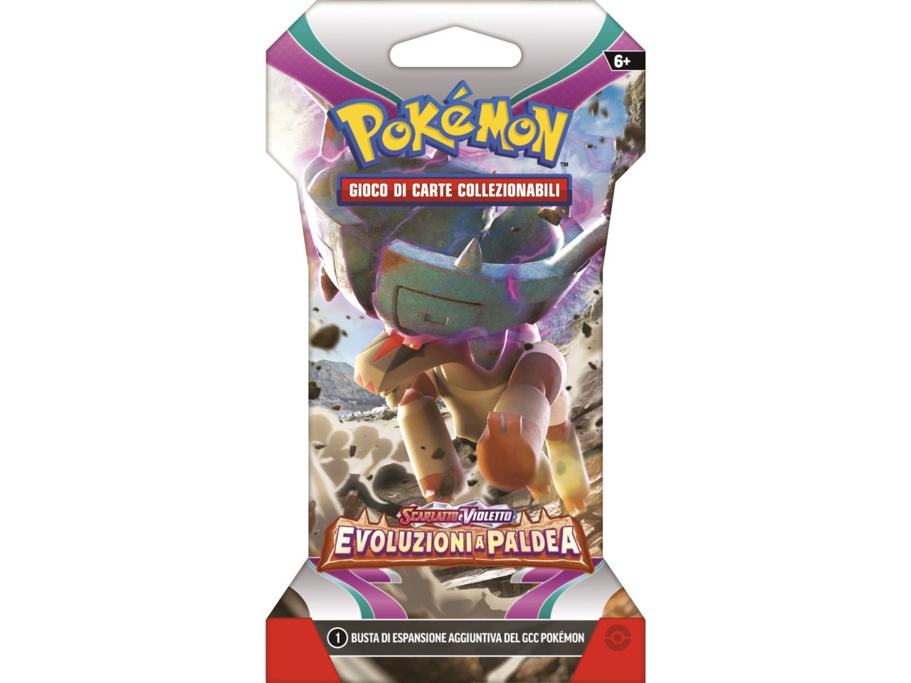 Bustina in Cartone Carte Pokémon Scarlatto e Violetto Evoluzioni a Paldea - Game Vision