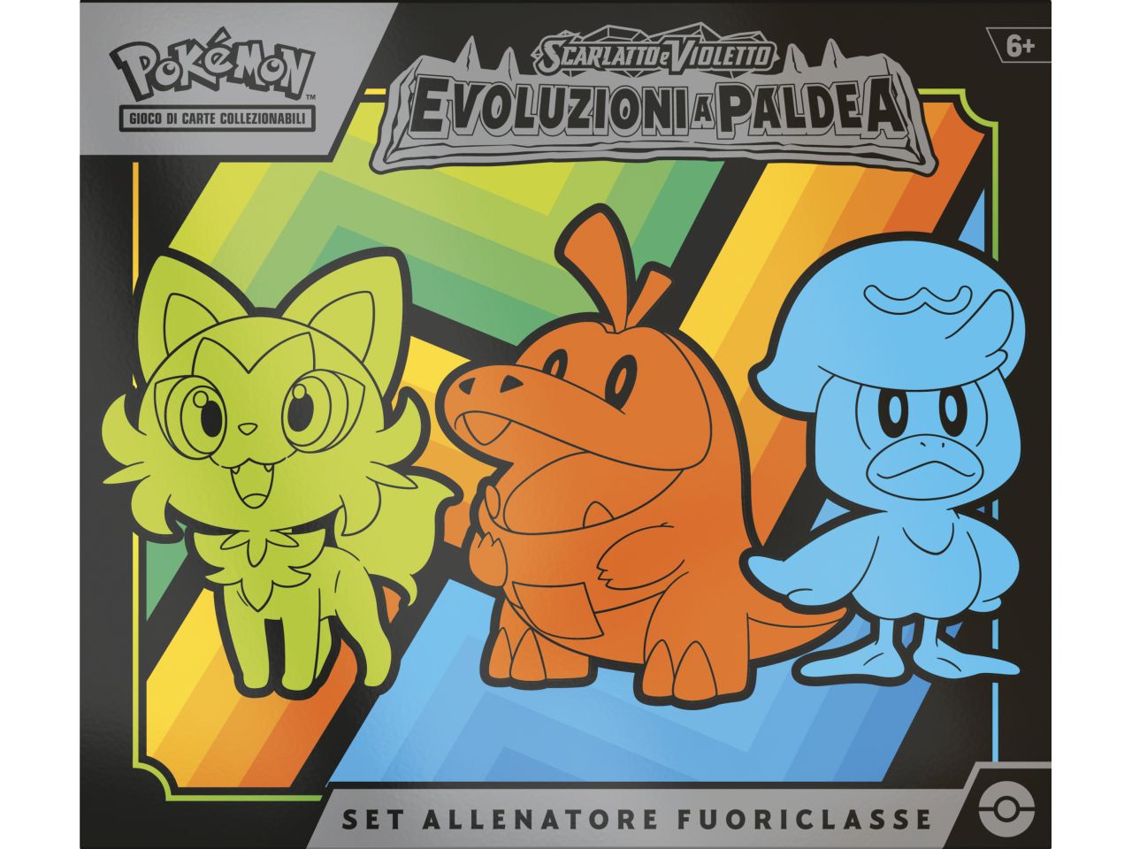 Set Allenatore Fuoriclasse Carte Pokémon Scarlatto e Violetto Evoluzioni A Paldea - Game Vision