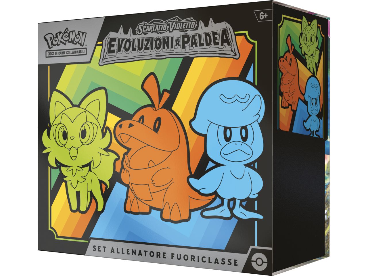 Set Allenatore Fuoriclasse Carte Pokémon Scarlatto e Violetto Evoluzioni A Paldea - Game Vision