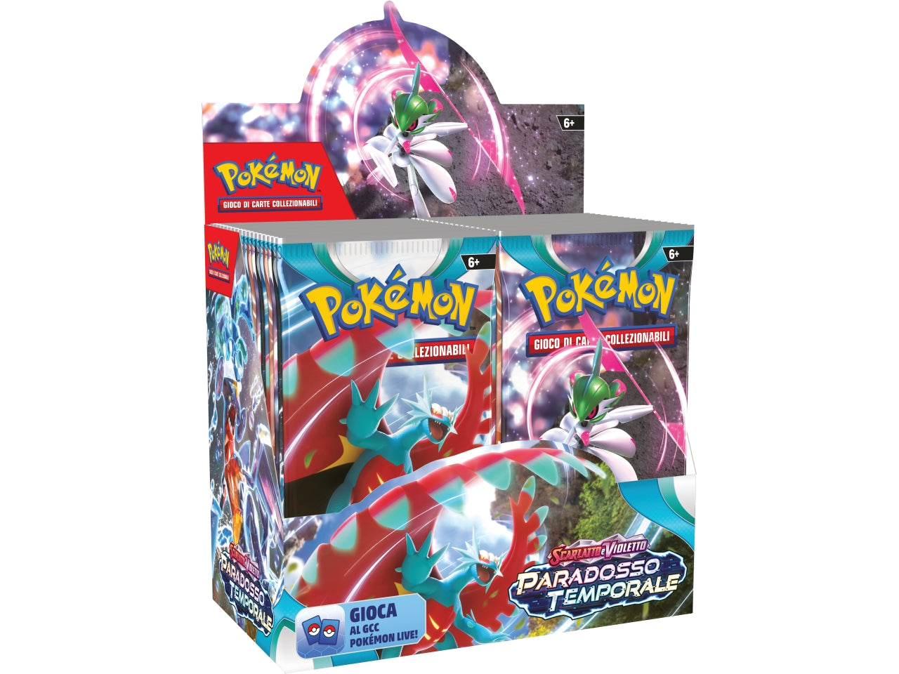 Bustina Carte Pokémon Scarlatto E Violetto Paradosso Temporale  - Game Vision