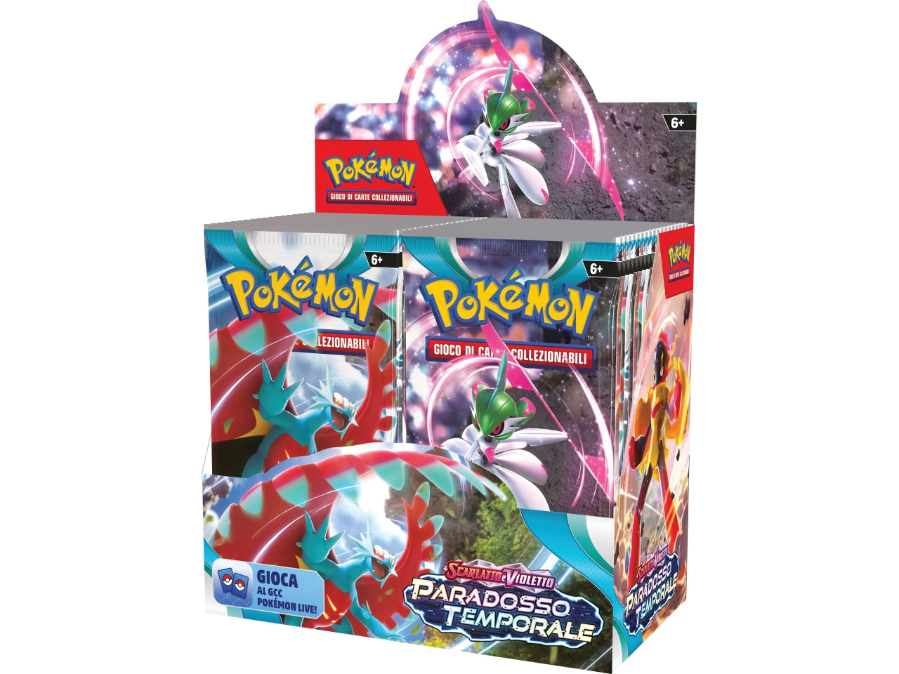 Bustina Carte Pokémon Scarlatto E Violetto Paradosso Temporale  - Game Vision