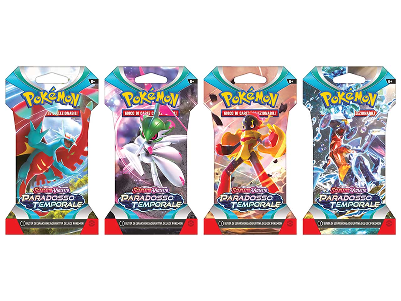 Bustina in Cartone Carte Pokémon Scarlatto E Violetto Paradosso Temporale - Game Vision