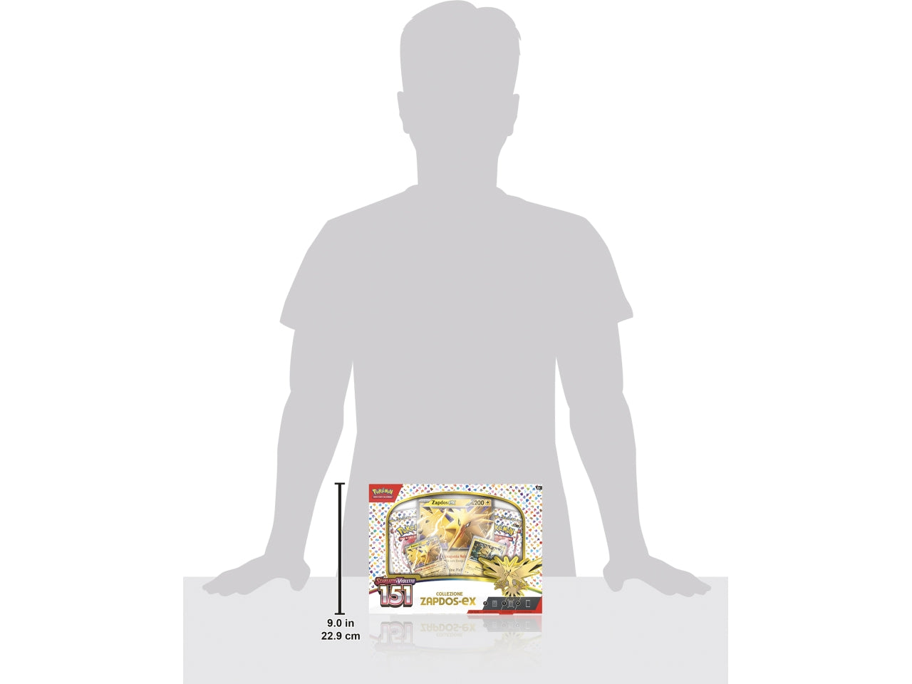 Scatola Carte Pokémon Scarlatto E Violetto 151 Collezione Zapdos-ex  - Game Vision
