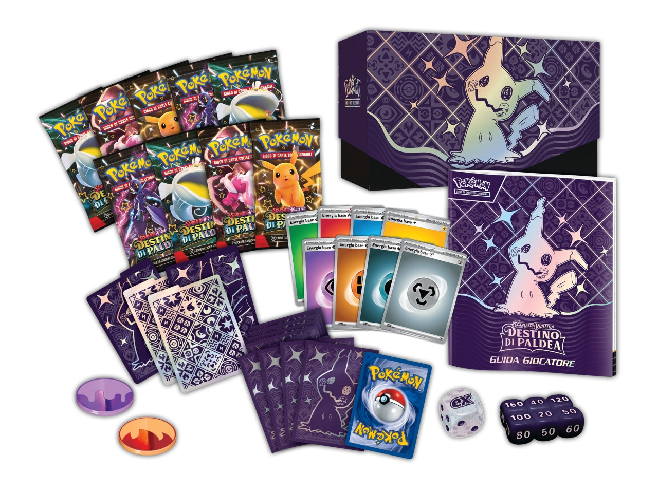 Set Allenatore Fuoriclasse Carte Pokémon Scarlatto E Violetto 4.5 Destino Di Paldea - Game Vision
