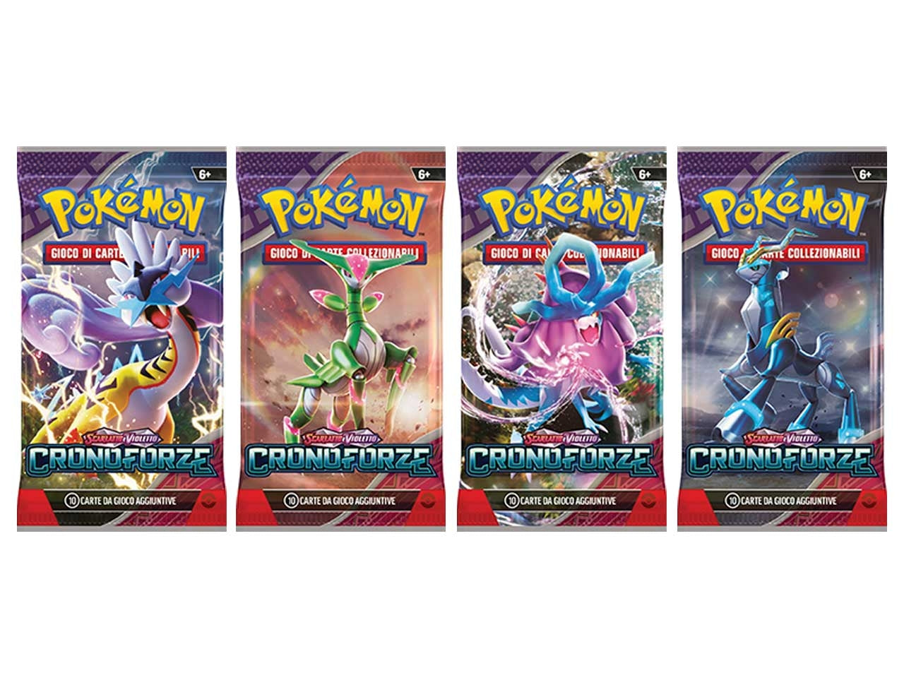 Carte Pokémon Bustina Scarlatto E Violetto Cronoforze  - Game Vision