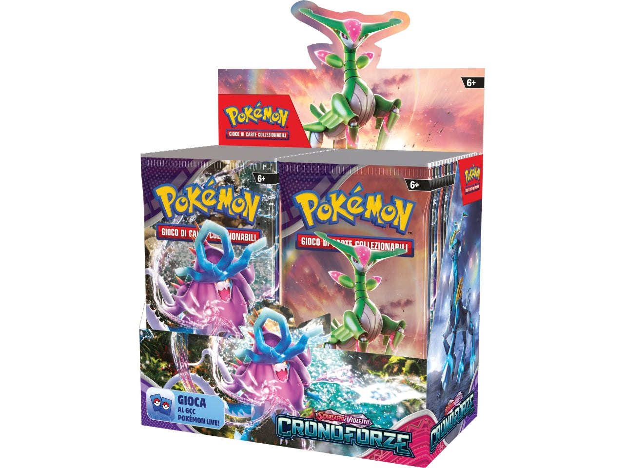 Carte Pokémon Bustina Scarlatto E Violetto Cronoforze  - Game Vision