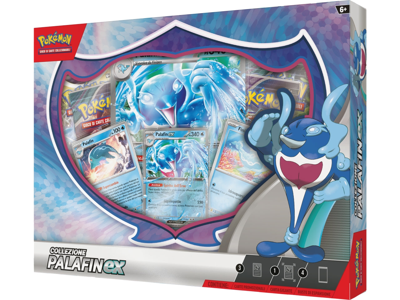 Scatola Carte Pokémon Collezione Palifin Ex  - Game Vision
