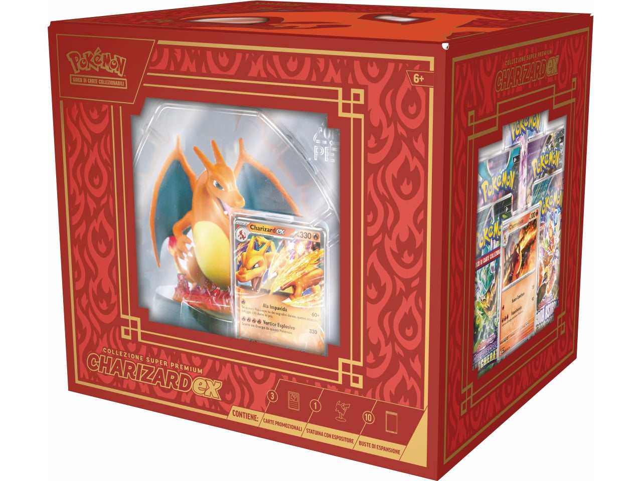 Pokemon Kid's Big Gift: Action Figure Charizard - Multicolor, Età 6+, Gamevision