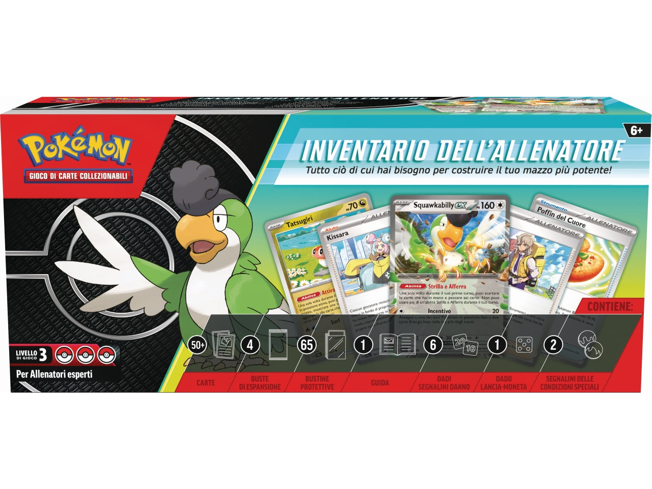 Inventario dell'Allenatore Pokémon - Multicolor, Età 6+, Gamevision
