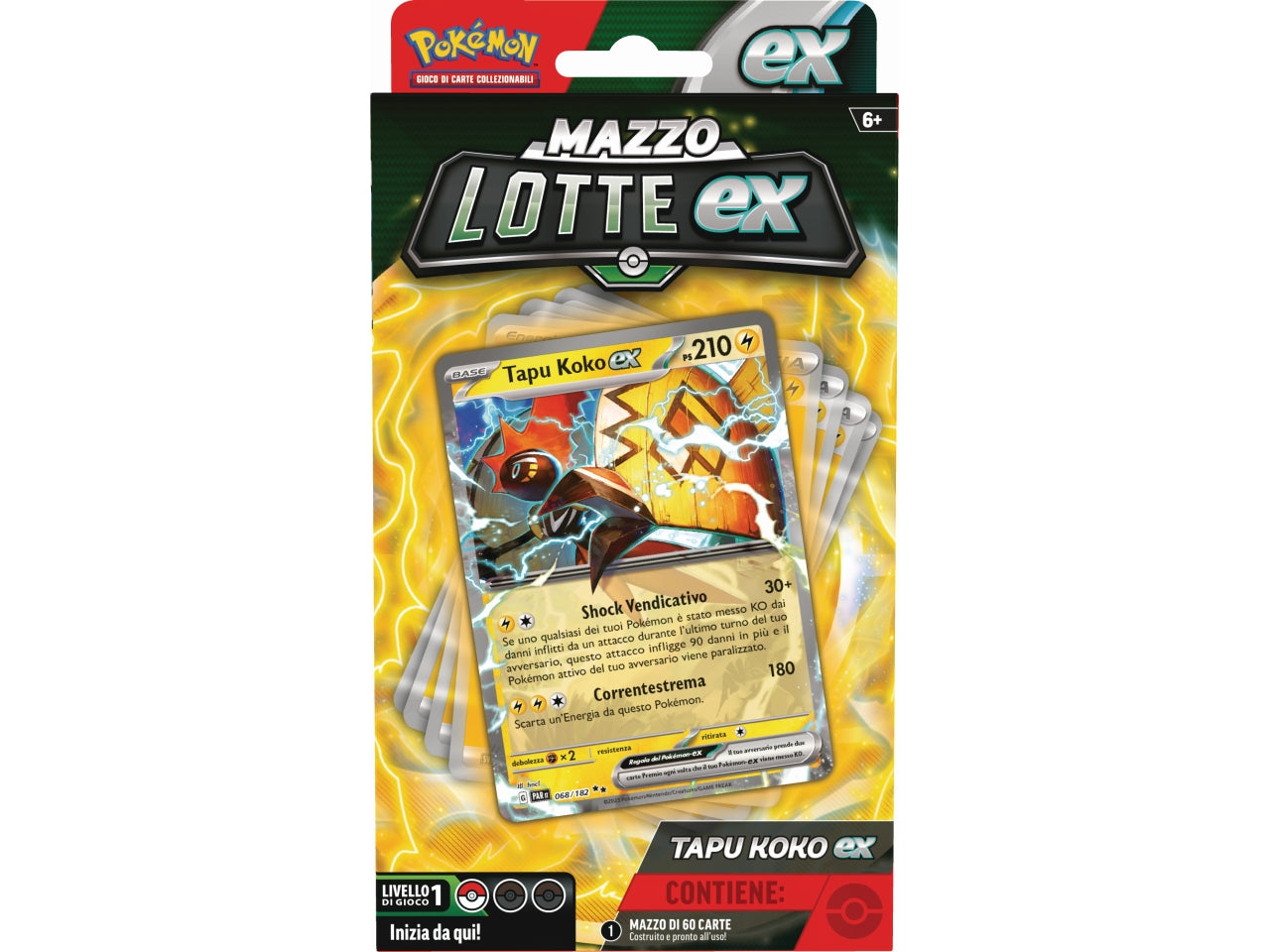 Mazzo Lotte Pokémon EX - Multicolor, Età 6+, Gamevision