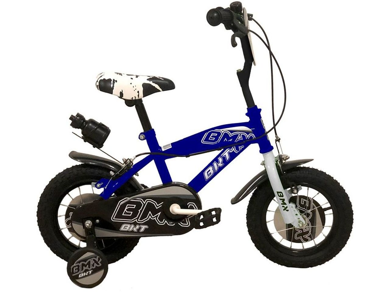 Bici misura 12 bmx new nero e blu
