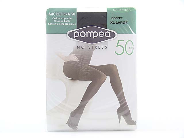 Pompea collant 50 den coffee tg.xl large