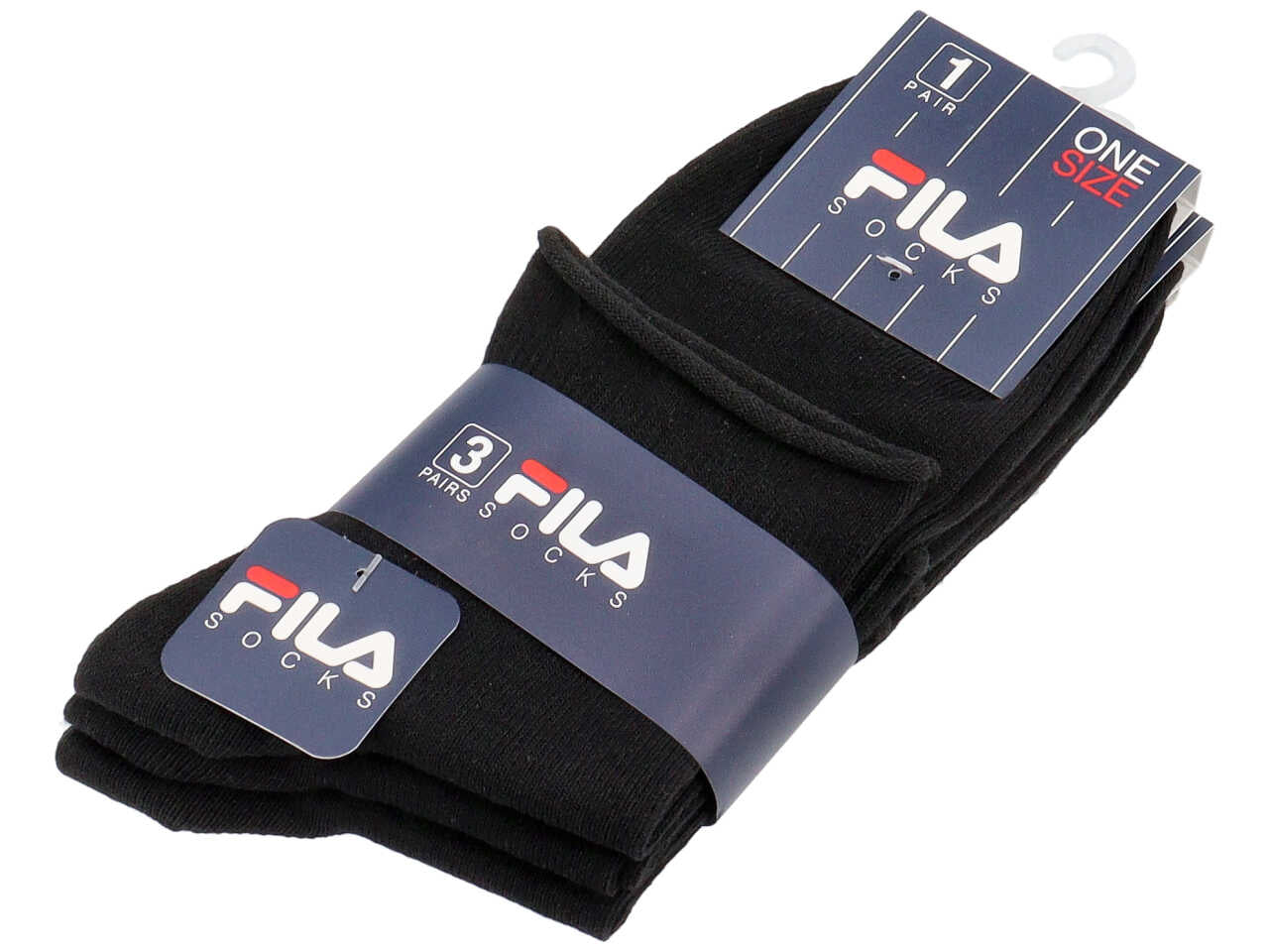 Fila calza caldo cotone corta 3pz donna 12-012