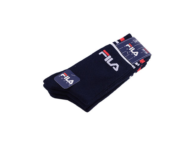 Fila calza tg.43-46 3 pezzi navy 12-012
