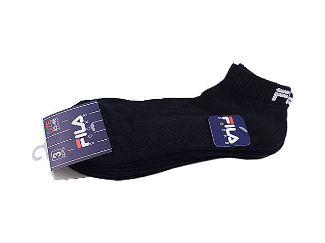 Fila calza corta 3 pezzi tg.43-46 nera 9803