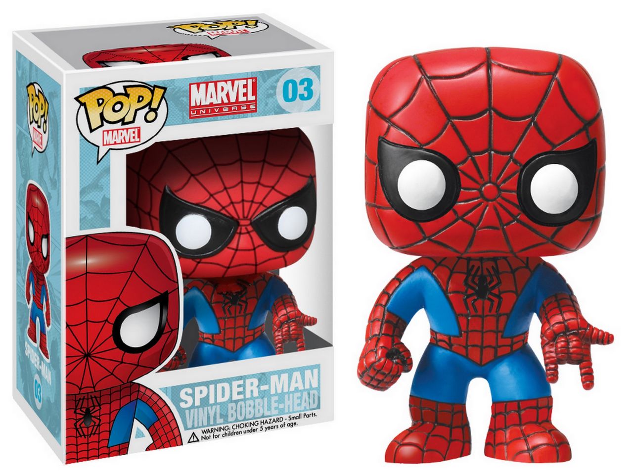 Funko pop! bobble marvel spider-man h.9,5cm