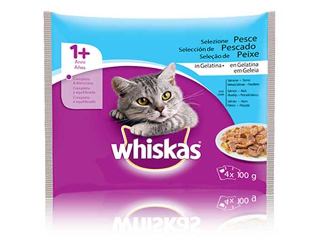 Whiskas buste mpk pesce 4x100gr 14972