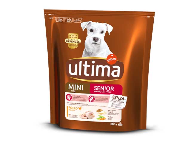 Ultima dog mini senior pol.800gr 26930