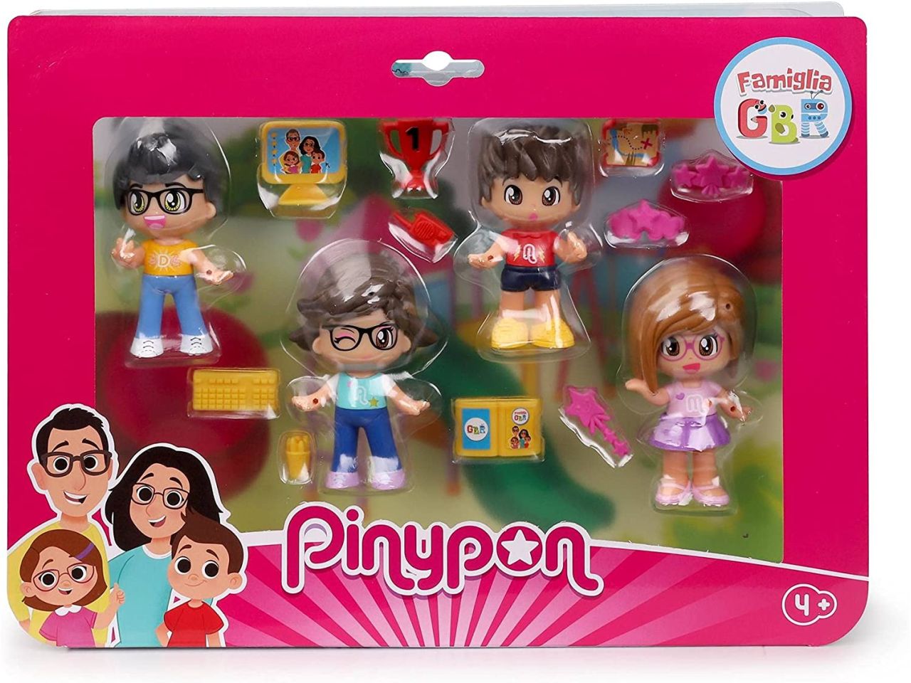 Pinypon pack 4 figure