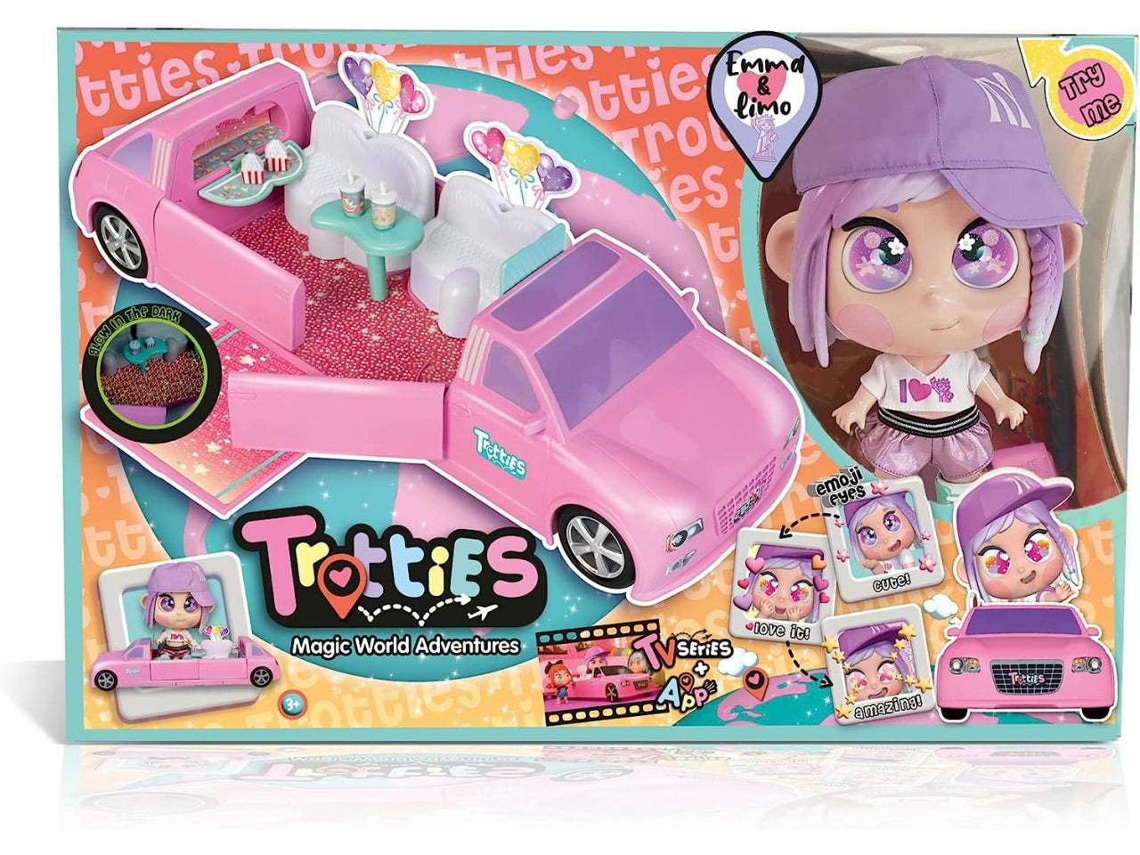 Trottie limo & emma 25cm $