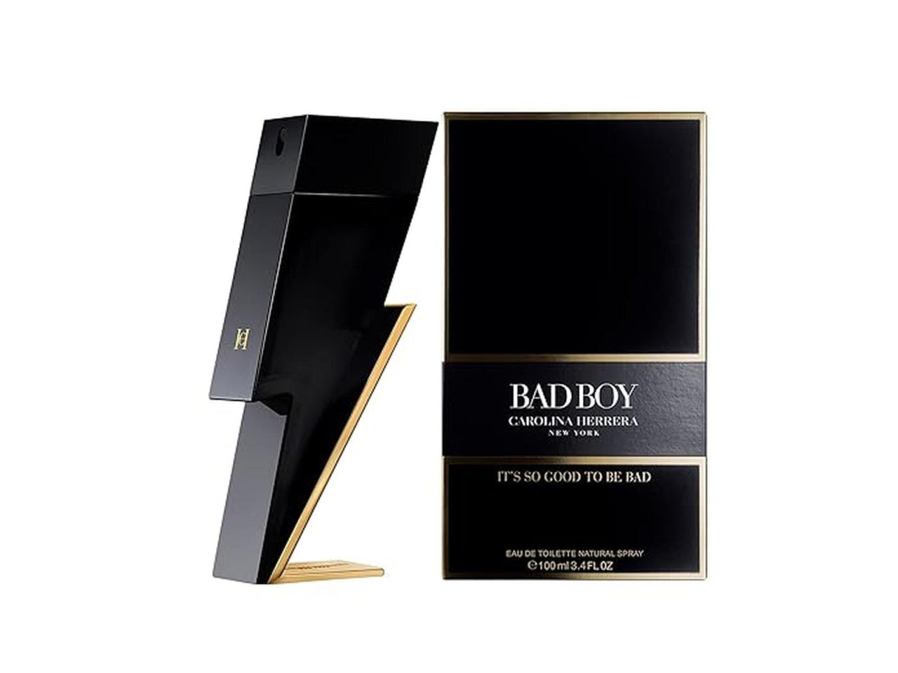 Carolina Herrera Bad Boy EDT 100ml: Eau de Toilette per Uomo con Note di Pepe Bianco, Pepe Nero, Bergamotto, Salvia, Cedro, Fava Tonka, Cacao e Amberwood - Spirito Audace e Raffinato - Carolina Herrera $