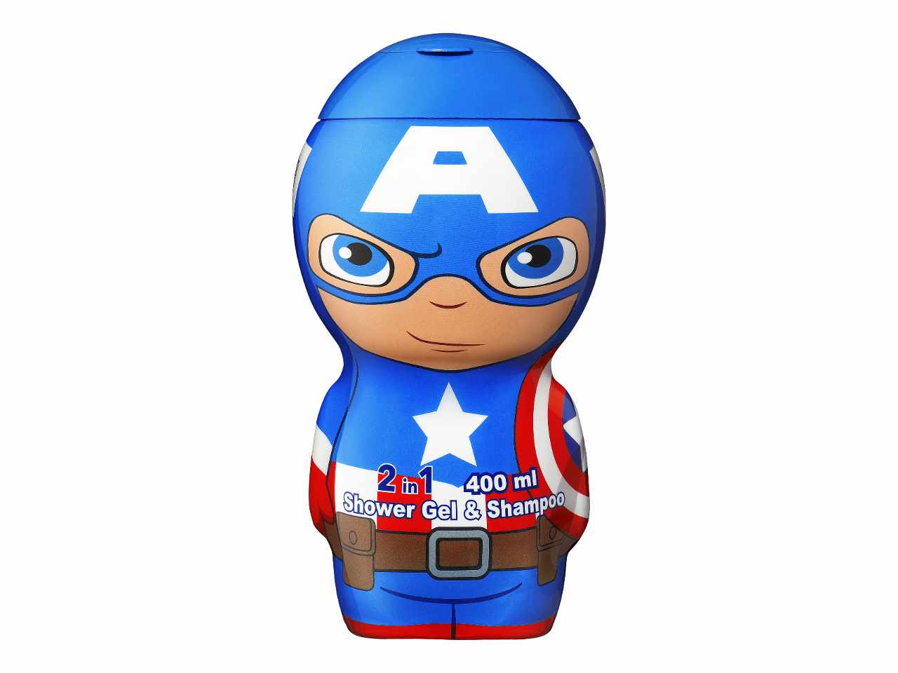 Captain america shower gel 2 in 1 400ml 2d
