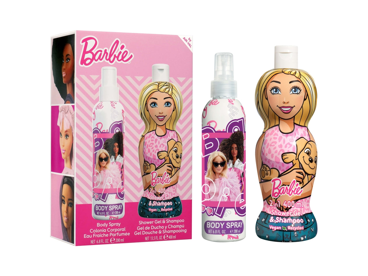 Barbie set 1d s-g 400ml + b. spray 200ml