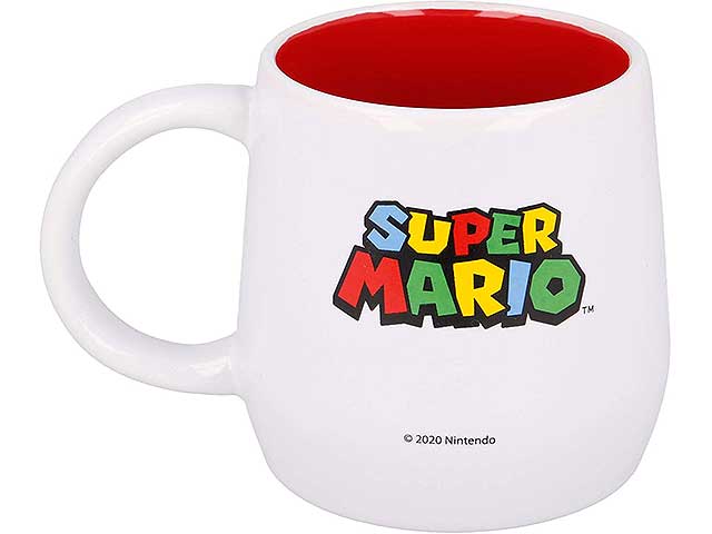 Super mario tazza bombata cer.350ml stsm379