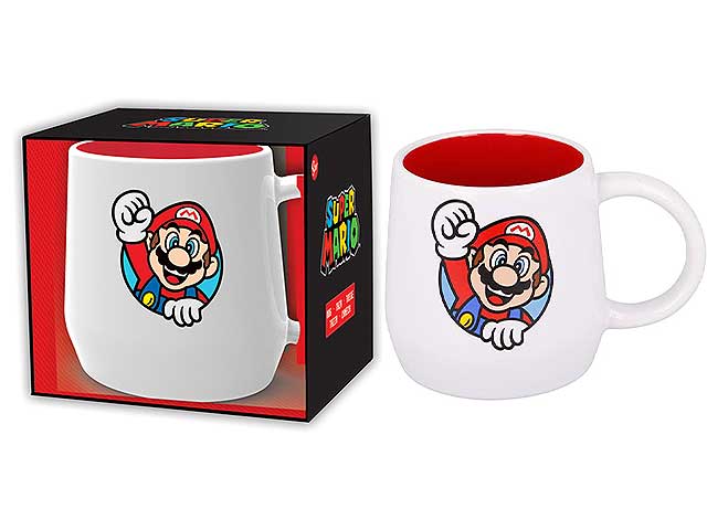 Super mario tazza bombata cer.350ml stsm379