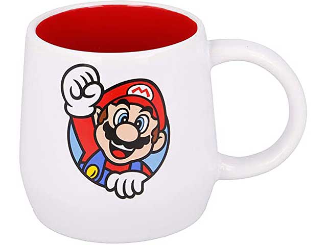 Super mario tazza bombata cer.350ml stsm379