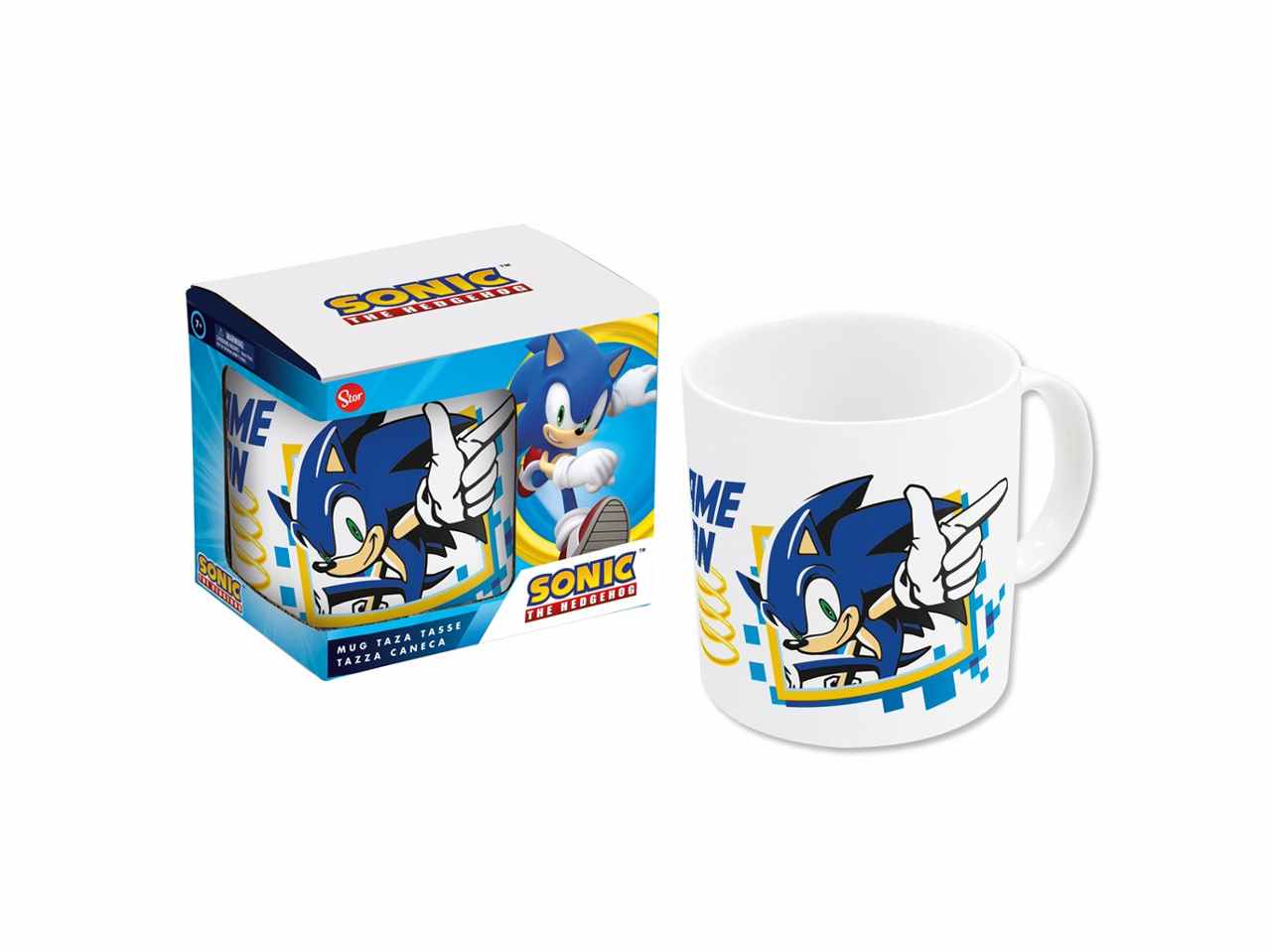 Sonic tazza in ceramica da 320ml gift box