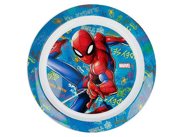 Spiderman piatto piano 37947
