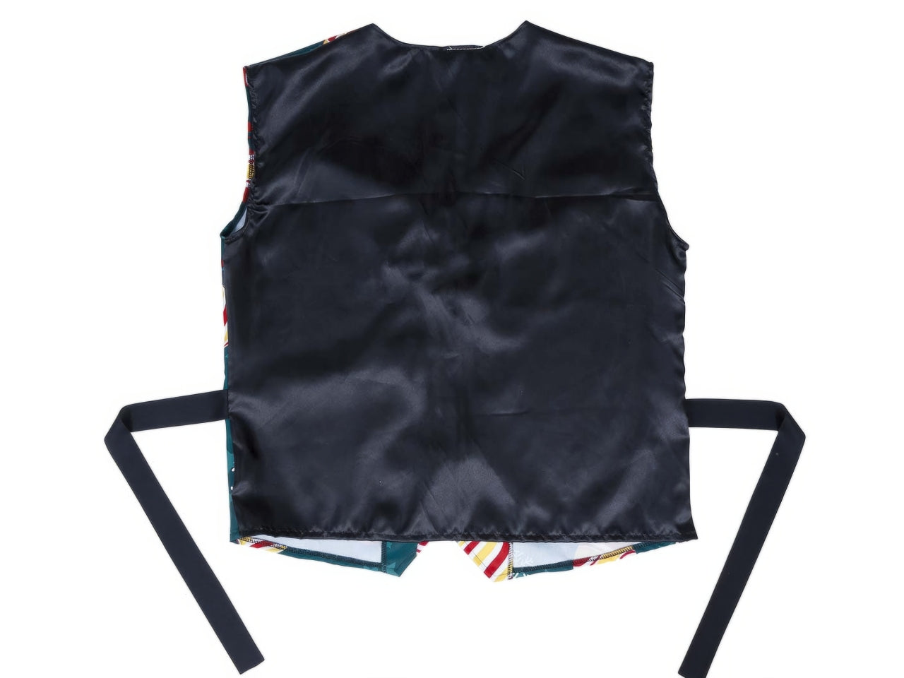 Gilet natalizio con papillon