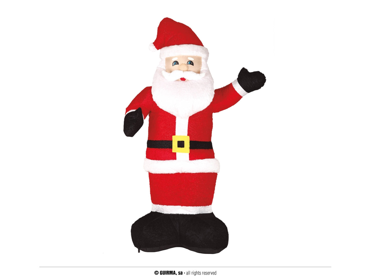 Babbo natale gonfiabile misura 260cm