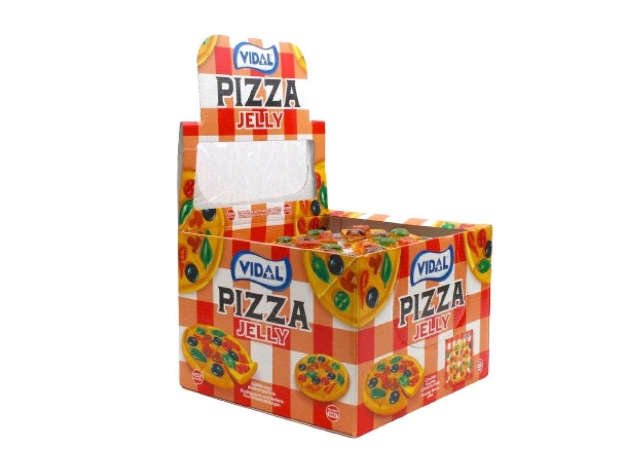 Vidal pizza jelly blister da 66g