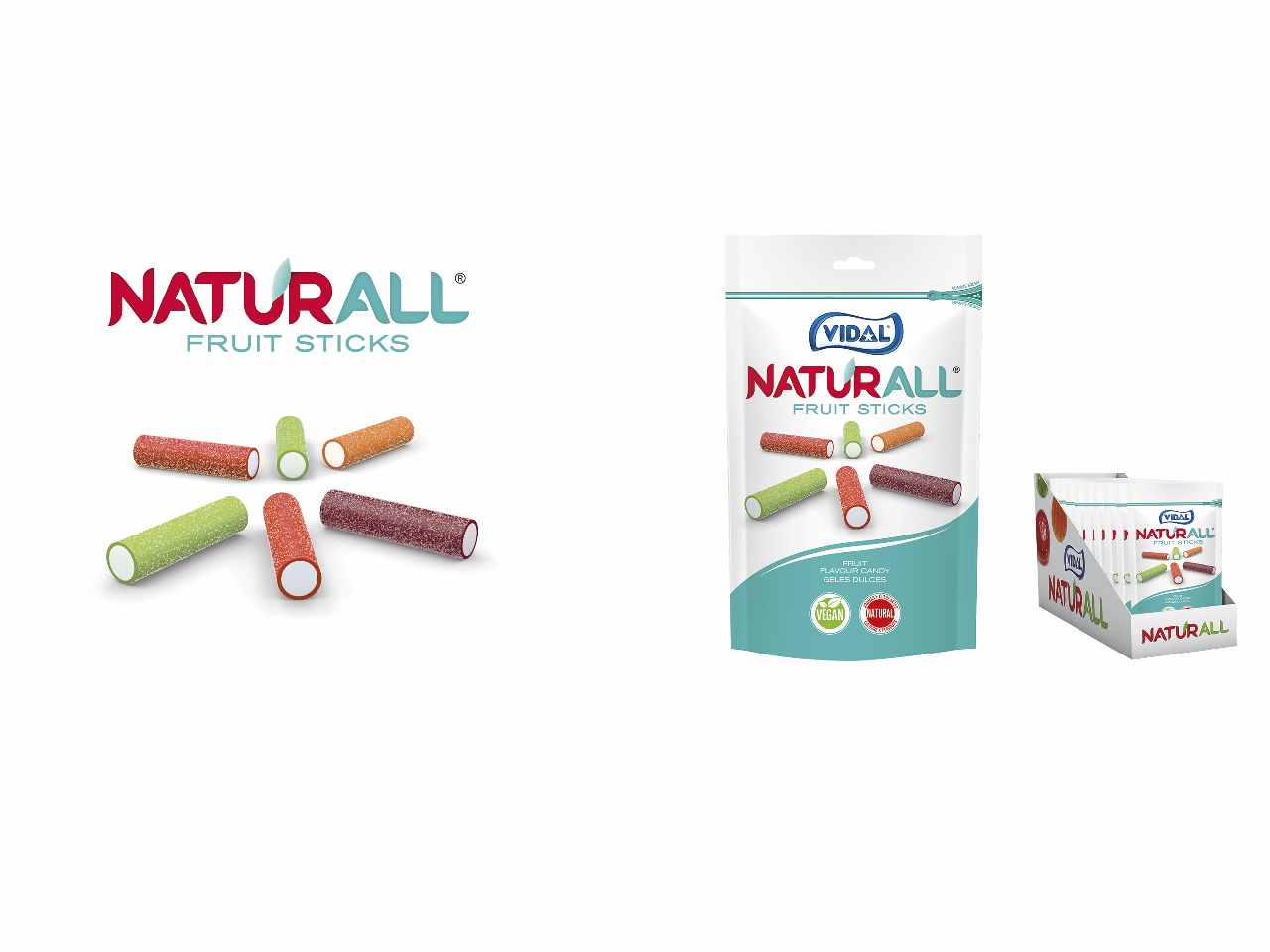 Gommose fruit sticks 180gr 1104301