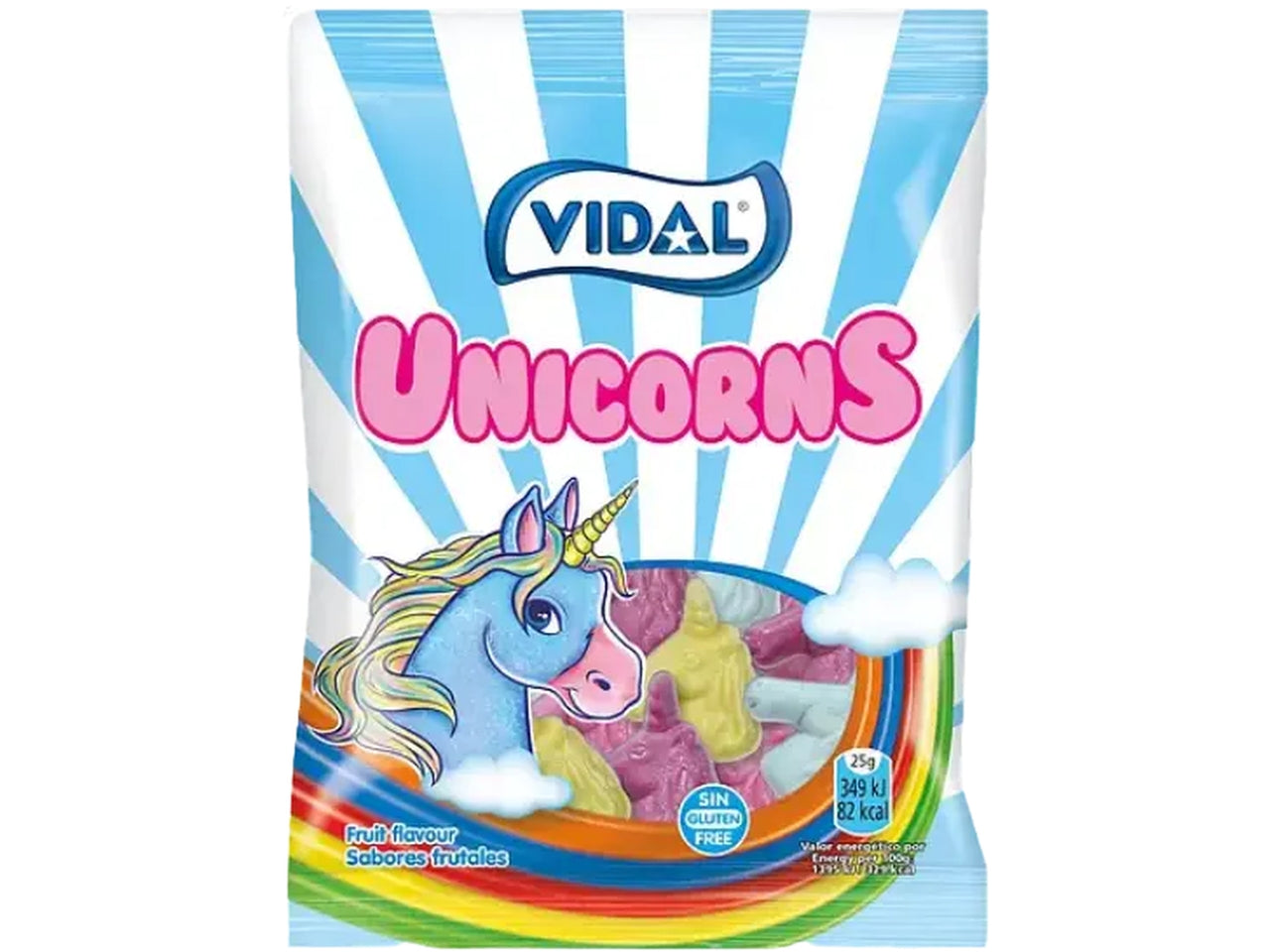 Vidal jelly unicorns 90gr
