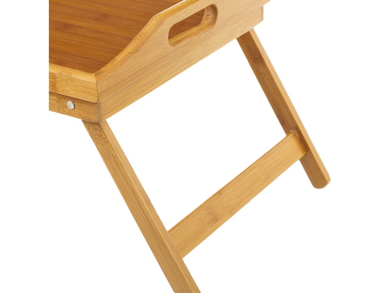 Vassoio con gambe in bambú misura 50x30x22cm