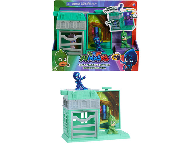 Pj masks trappola & escape playset f2528