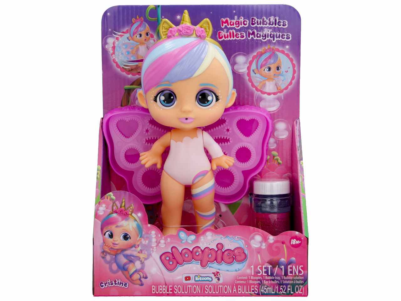 Bloopies Magic Bubbles Cristine Bambola Fatina da Collezione - IMC Toys