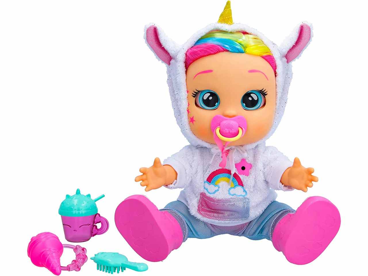 Cry Babies first emotions Dreamy Bambola morbida interattiva - IMC Toys