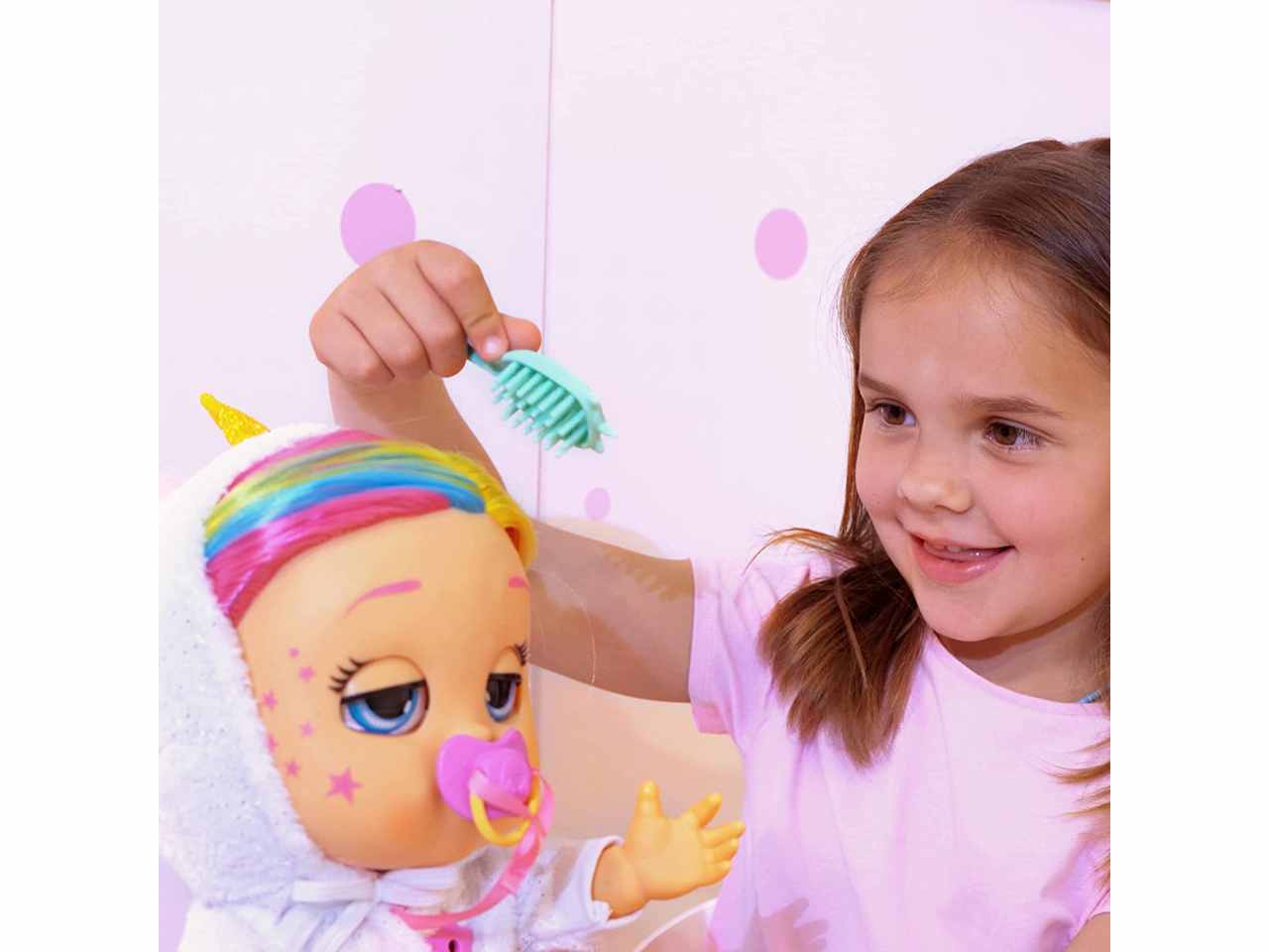 Cry Babies first emotions Dreamy Bambola morbida interattiva - IMC Toys