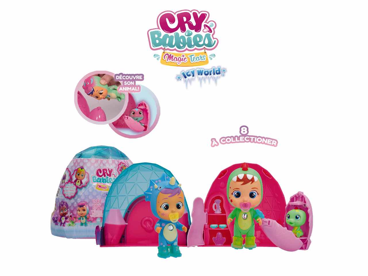 Cry babies magic tears dcy world dino  89075$