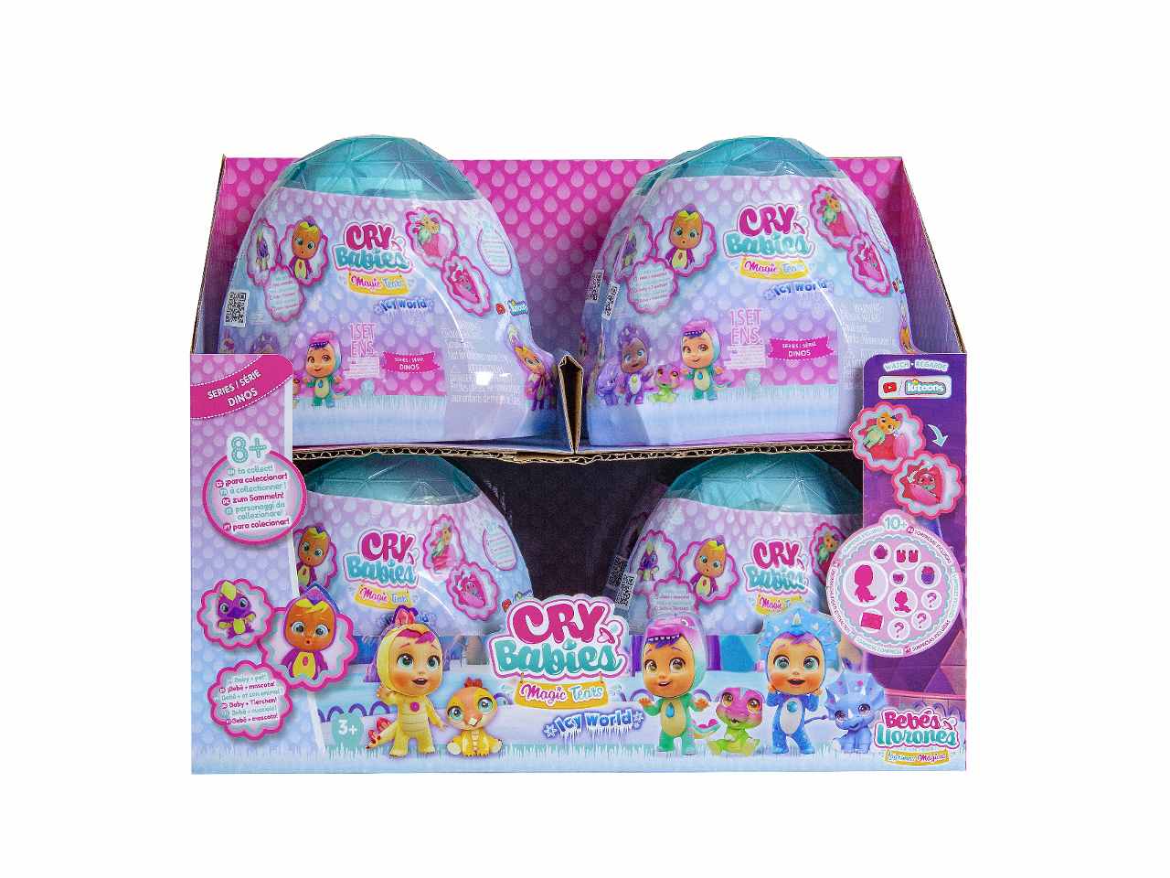 Cry babies magic tears dcy world dino  89075$