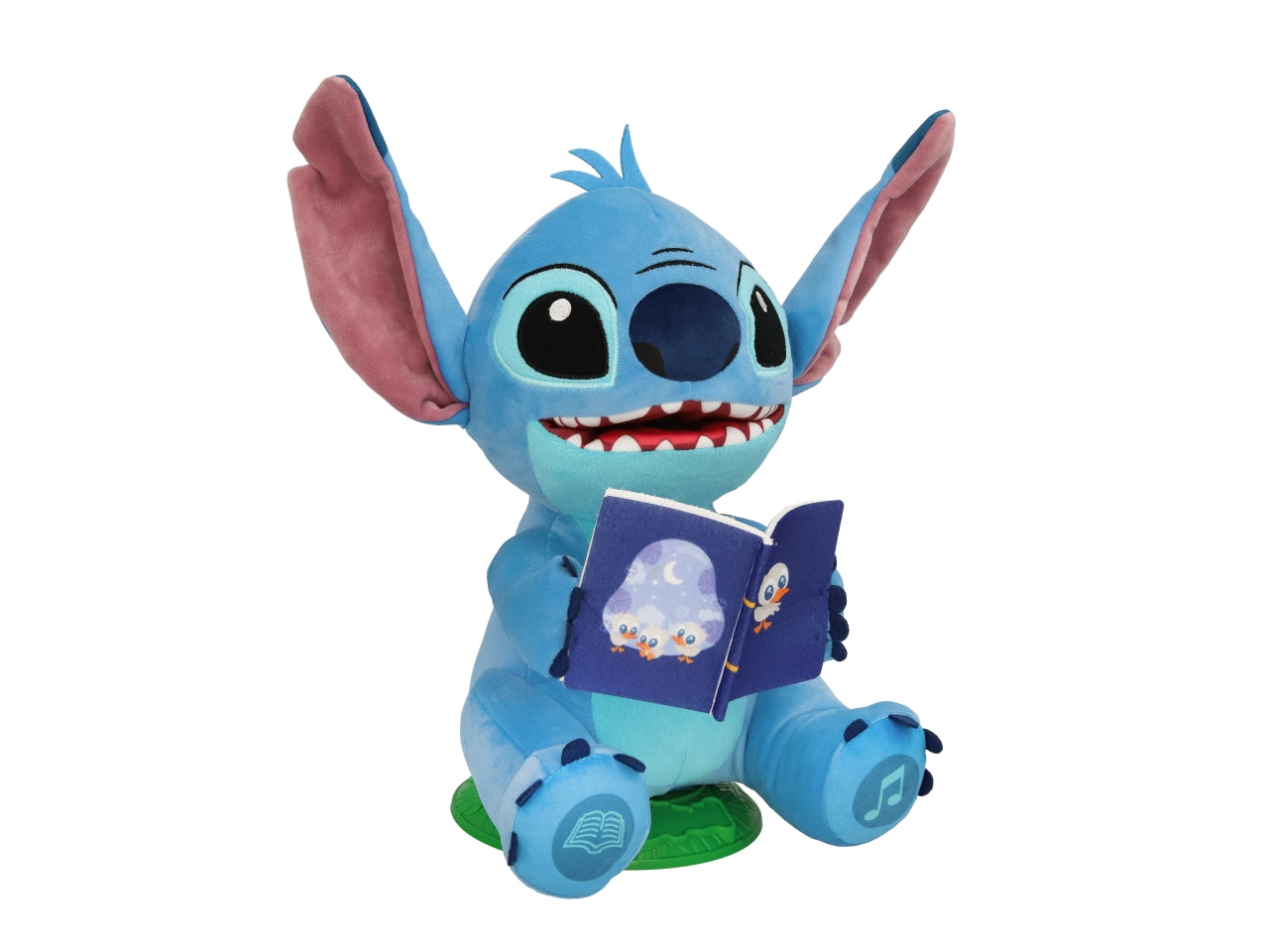 Disney Stitch Storyteller, Peluche raccontastorie interattivo per bambini 3+  Imc Toys