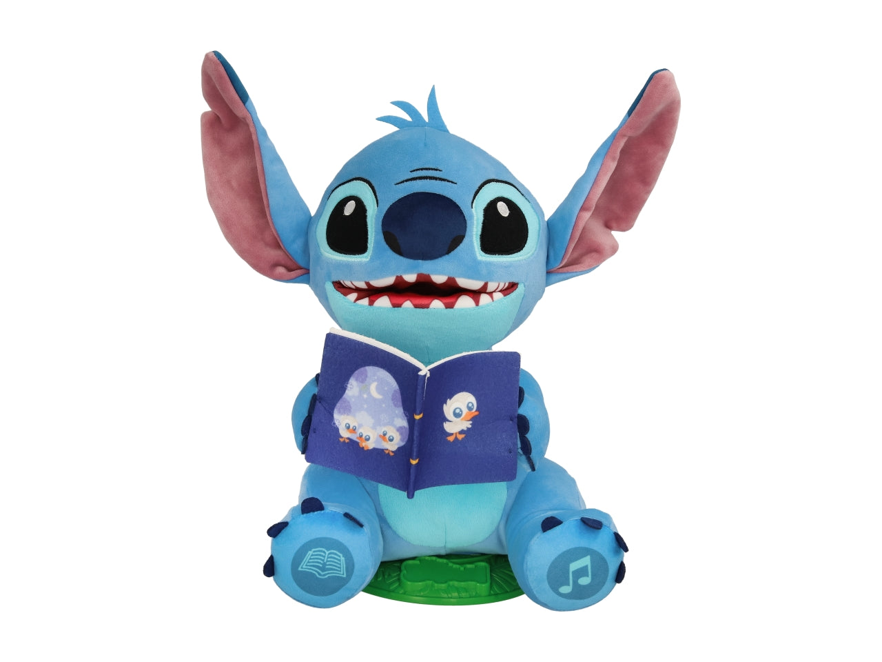 Disney Stitch Storyteller, Peluche raccontastorie interattivo per bambini 3+  Imc Toys