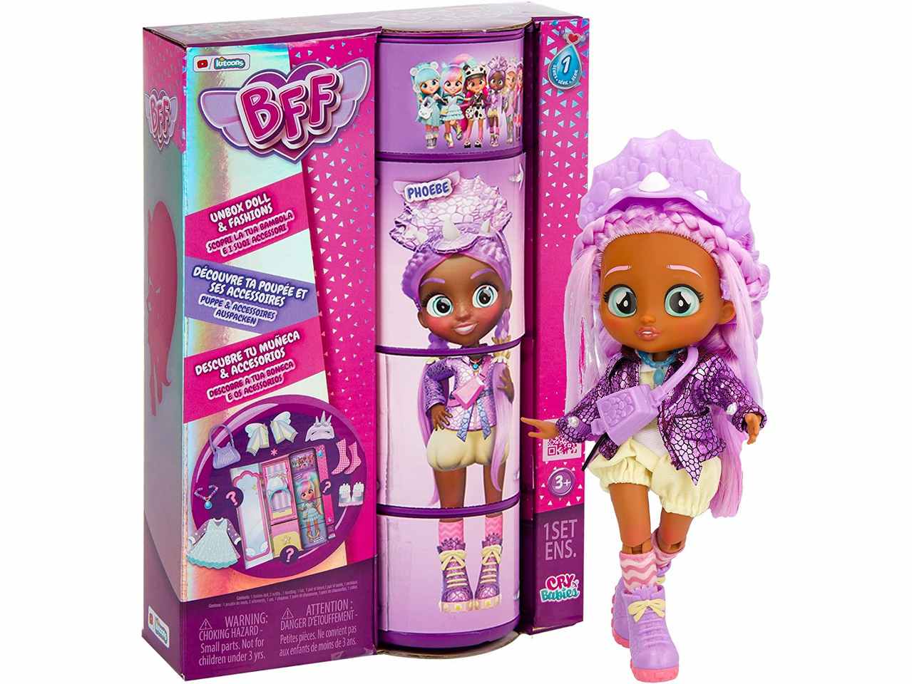 Bff By Cry Babies Phoebe Bambola Collezionabile - IMC Toys