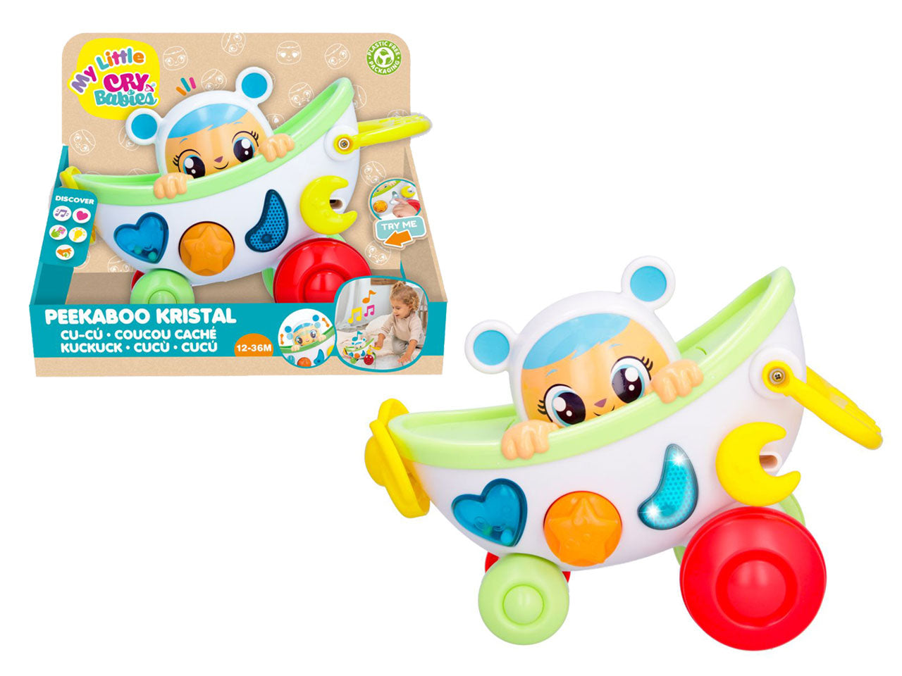 My little Cry Babies kristal peekabo Gioco Interattivo - IMC Toys